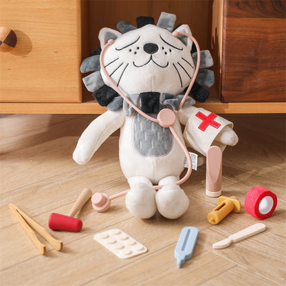 -ウッドトイ おままごと お医者さんごっこ おもちゃ 木製 キッズ セット ユニセックス 男の子 女の子【mh0002804】 - mamahalo shop - Toy (おもちゃ・木製玩具）etc. -  べビー服 - 子供服 - 男の子 - 女の子