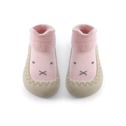 -ベビーシューズ ゴム底ルームシューズ ファーストシューズ 靴 室内ばき ソックス - mamahalo shop - 靴 -  べビー服 - 子供服 - 男の子 - 女の子