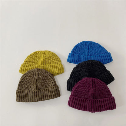 -ベビー キッズ ニット帽 ニットキャップ ワッチキャップ ボーイズ【mh0002401】 - mamahalo shop - ベビー用帽子 -  べビー服 - 子供服 - 男の子 - 女の子