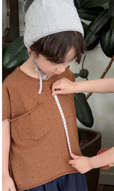 -キッズトップス ビッグシルエット ルーズTシャツ 3カラー【mh0005378】 - mamahalo shop - 半袖Tシャツ -  べビー服 - 子供服 - 男の子 - 女の子