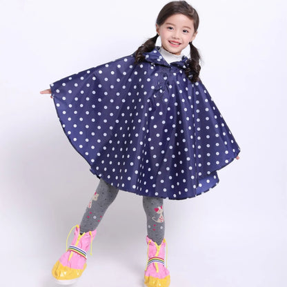 -キッズレインコート 雨具 フーディレインポンチョ 防水コート【mh0007072】 - mamahalo shop - レインコート -  べビー服 - 子供服 - 男の子 - 女の子