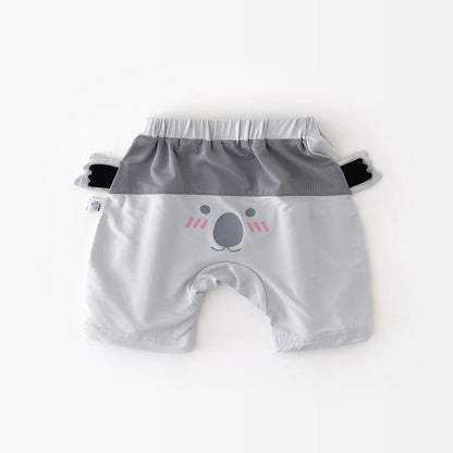 ハーフパンツ・ショートパンツ Gray / 73cm コアラプリントショートパンツ【mh0009619】
