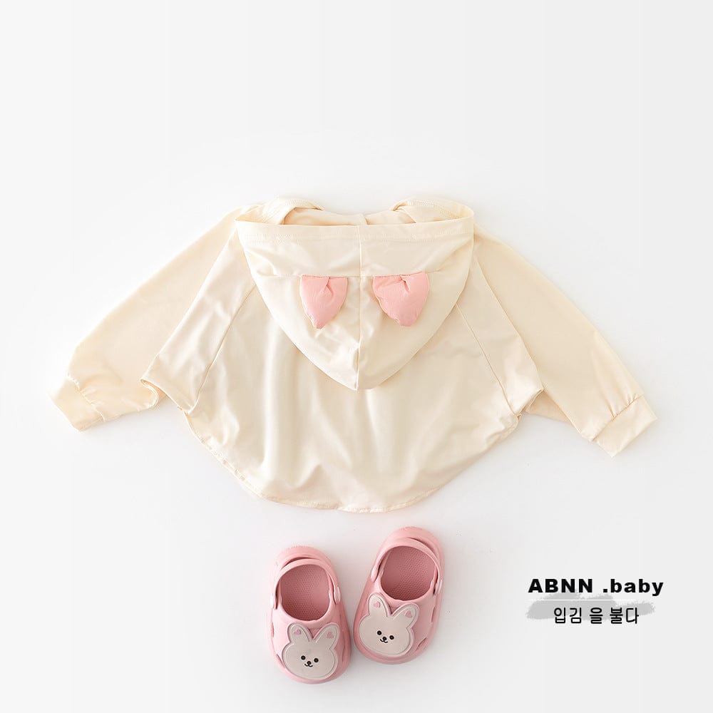 ショートコート・ジャケット・ジャンパー アニマル耳付きフーディポンチョブルゾン【mh0009601】