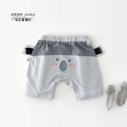 ハーフパンツ・ショートパンツ コアラプリントショートパンツ【mh0009619】