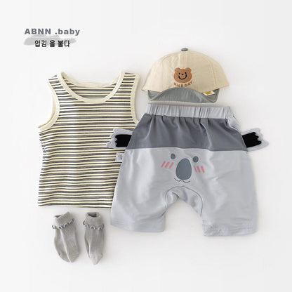 ハーフパンツ・ショートパンツ コアラプリントショートパンツ【mh0009619】