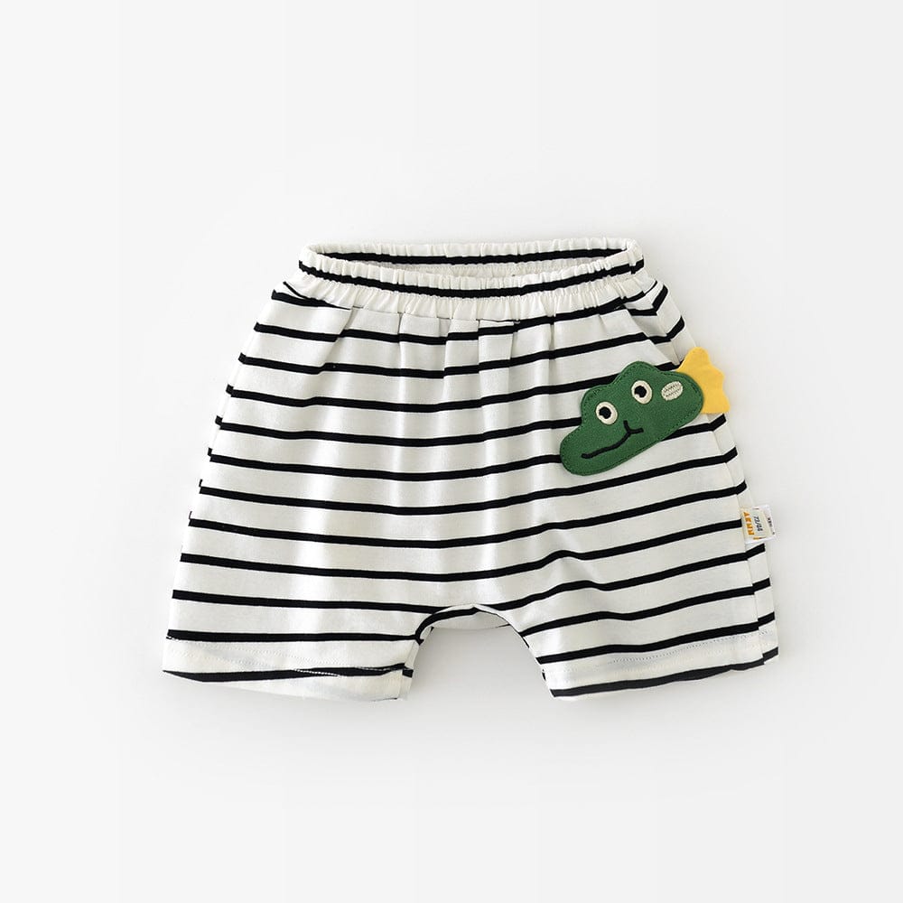 ハーフパンツ・ショートパンツ Stripe / 73cm ボーダーサルエルショートパンツ【mh0009614】