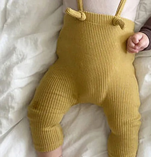 -ベビー サスペンダー レギンス パンツ【mh0000405】 - mamahalo shop - レギンスパンツ -  べビー服 - 子供服 - 男の子 - 女の子