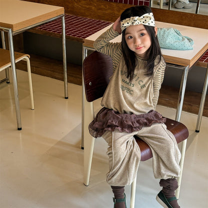 ノースリーブセットアップ ロゴ入りクロップドベスト+スウェットパンツセットアップ 2点セット【mh0010916】