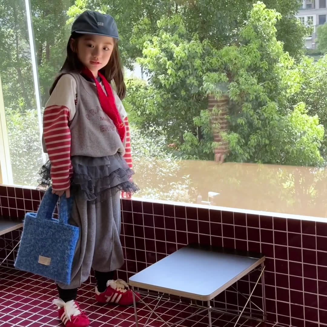 ノースリーブセットアップ ロゴ入りクロップドベスト+スウェットパンツセットアップ 2点セット【mh0010916】