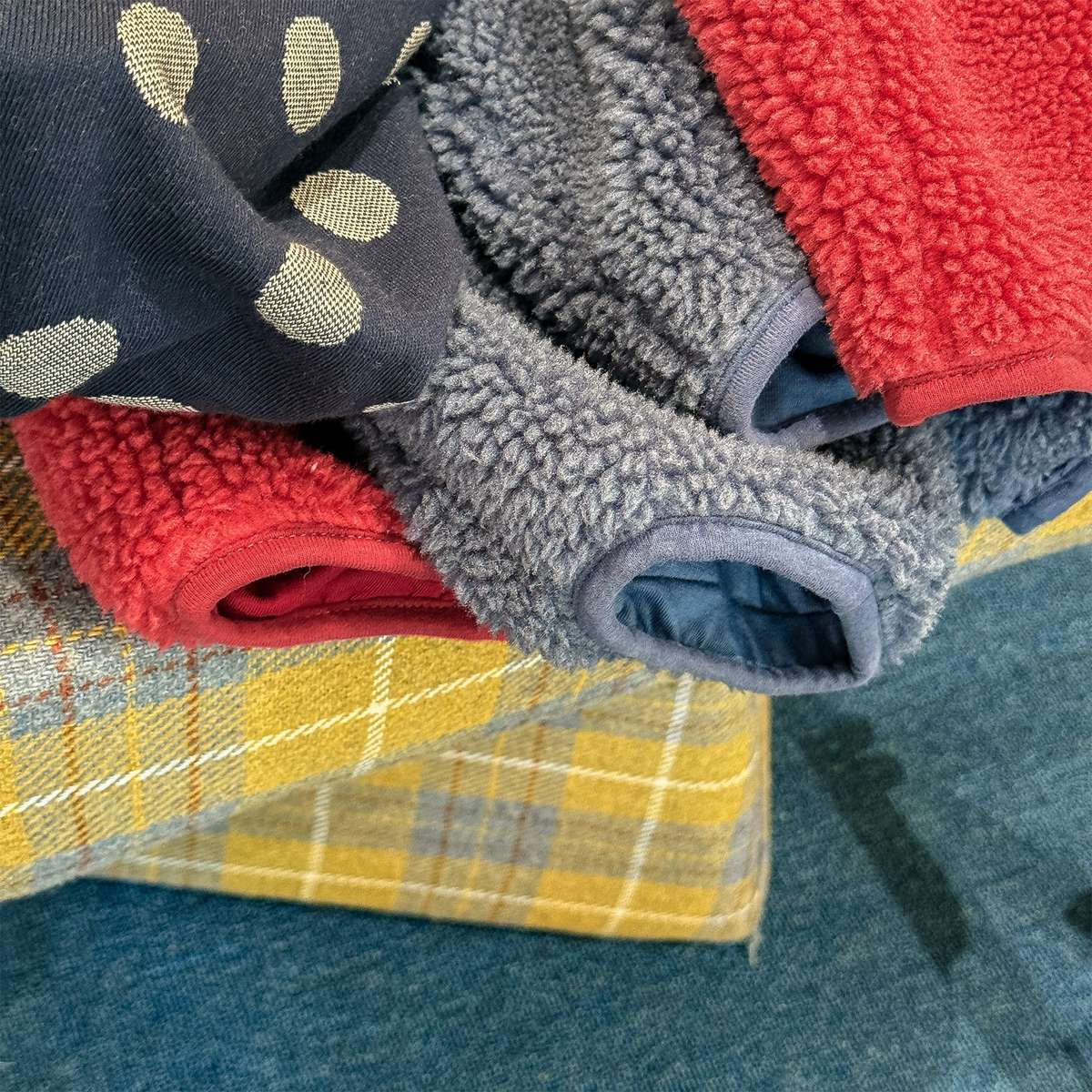 ノースリーブセットアップ シープボアベスト+ロングパンツ 2点セット もこもこセットアップ【mh0011433】