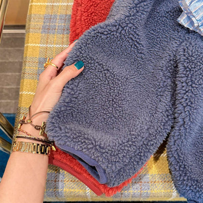 ノースリーブセットアップ シープボアベスト+ロングパンツ 2点セット もこもこセットアップ【mh0011433】