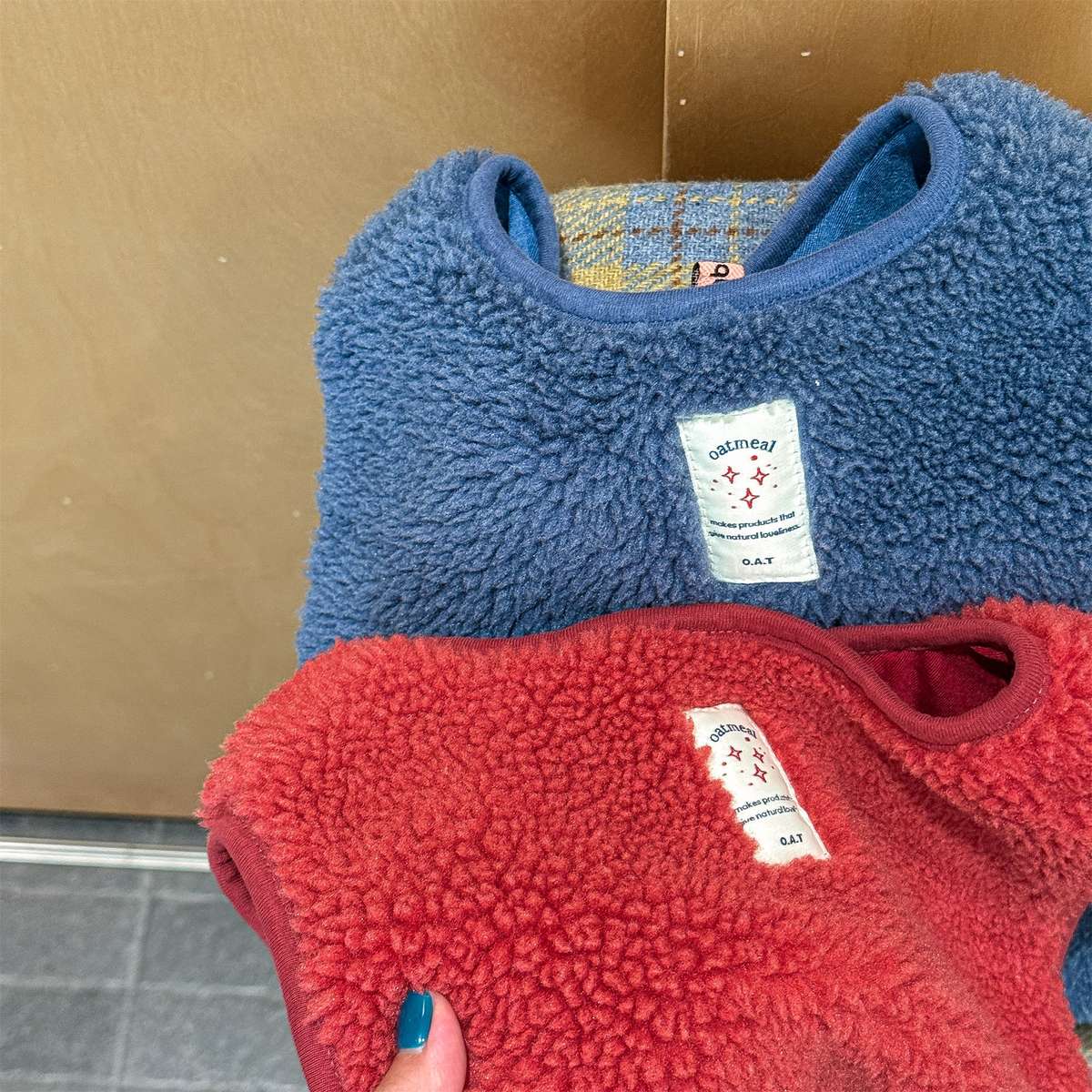 ノースリーブセットアップ シープボアベスト+ロングパンツ 2点セット もこもこセットアップ【mh0011433】