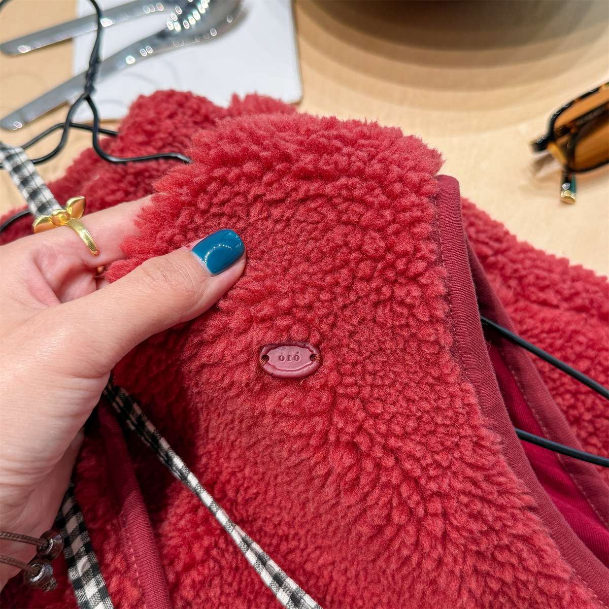 ノースリーブセットアップ シープボアベスト+ロングパンツ 2点セット もこもこセットアップ【mh0011433】