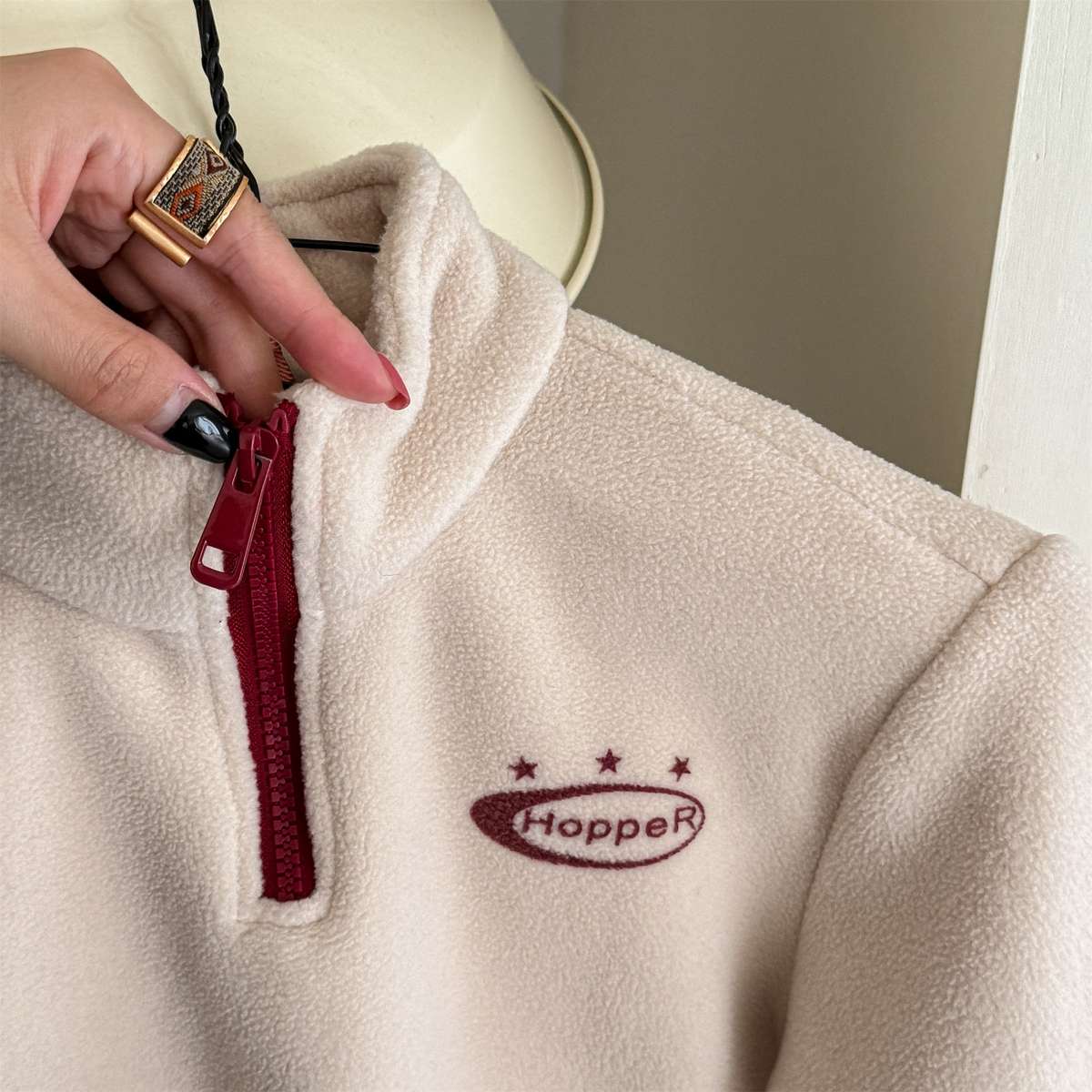 長袖セットアップ 長袖フリースジャケット+ロングパンツ 2点セット もこもこセットアップ【mh0011434】