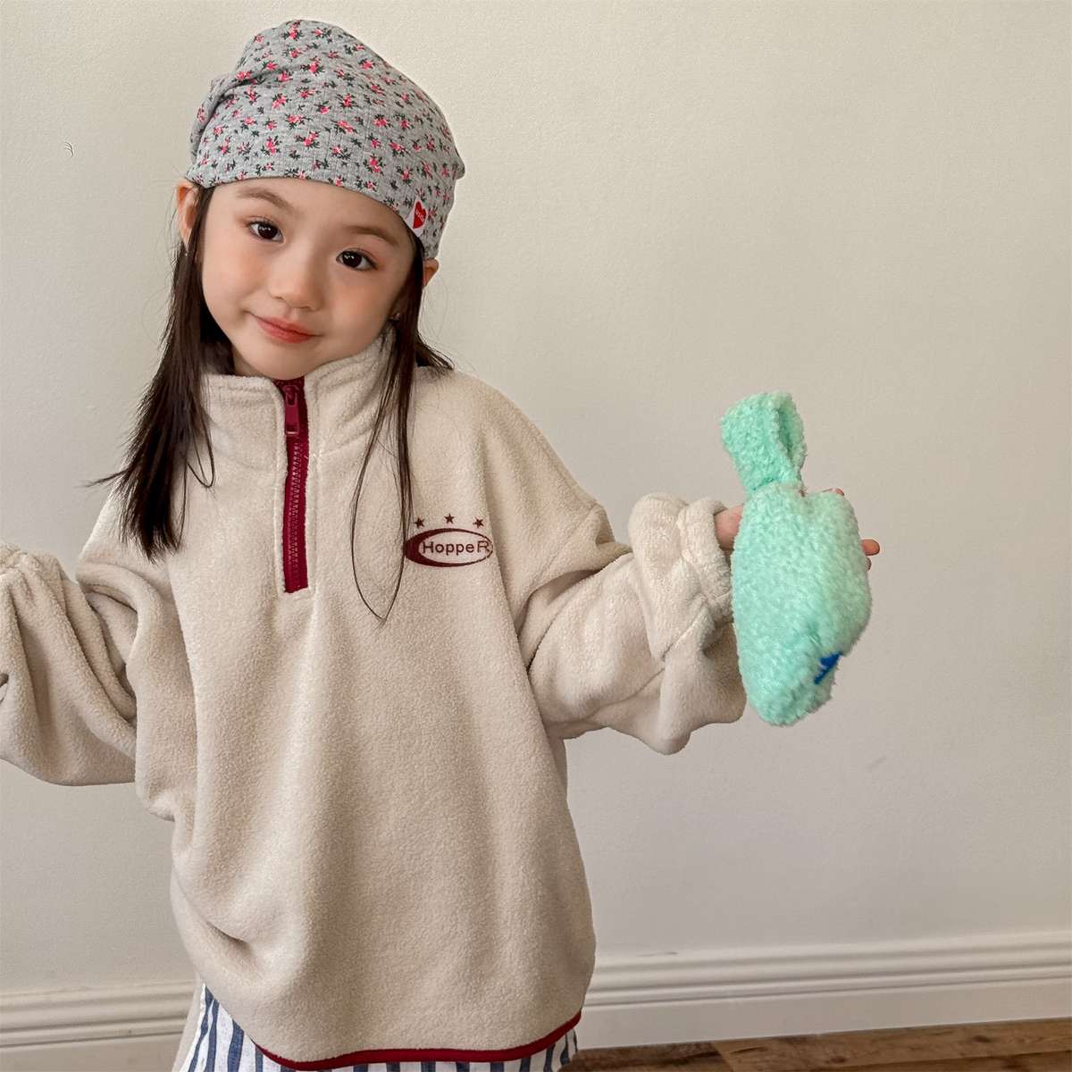 長袖セットアップ 長袖フリースジャケット+ロングパンツ 2点セット もこもこセットアップ【mh0011434】