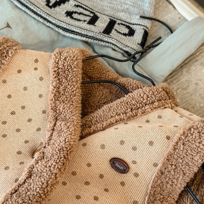 ノースリーブセットアップ 裏ボアセットアップ 2点セット ベスト+ショートパンツ【mh0011906】