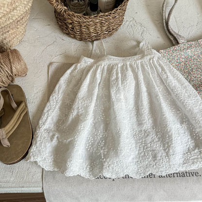 タンクトップ・キャミソール・ノースリーブトップス Beige / 80cm 裾レースキャミソールチュニックブラウス【mh0009396】