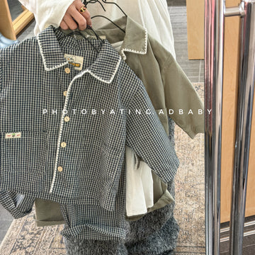 長袖パジャマ Children's Shirt Pants Two Piece Set セットアップ パジャマ【mh0011945】