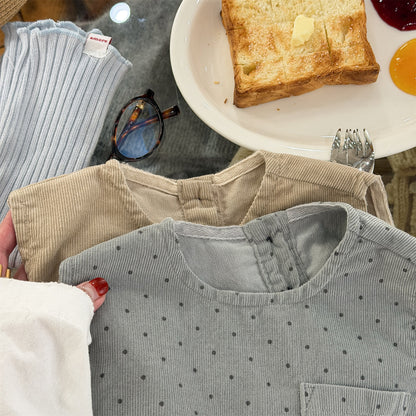 ノースリーブセットアップ Children's Vest Capri Pants Set セットアップ カプリパンツ【mh0011946】