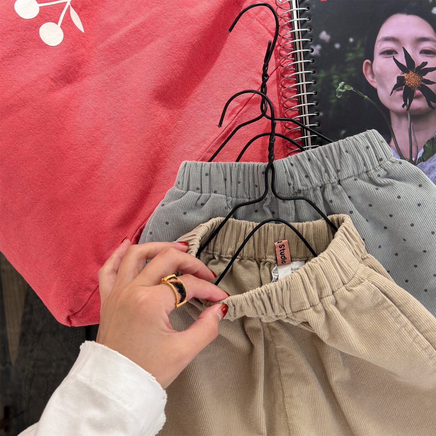 ノースリーブセットアップ Children's Vest Capri Pants Set セットアップ カプリパンツ【mh0011946】