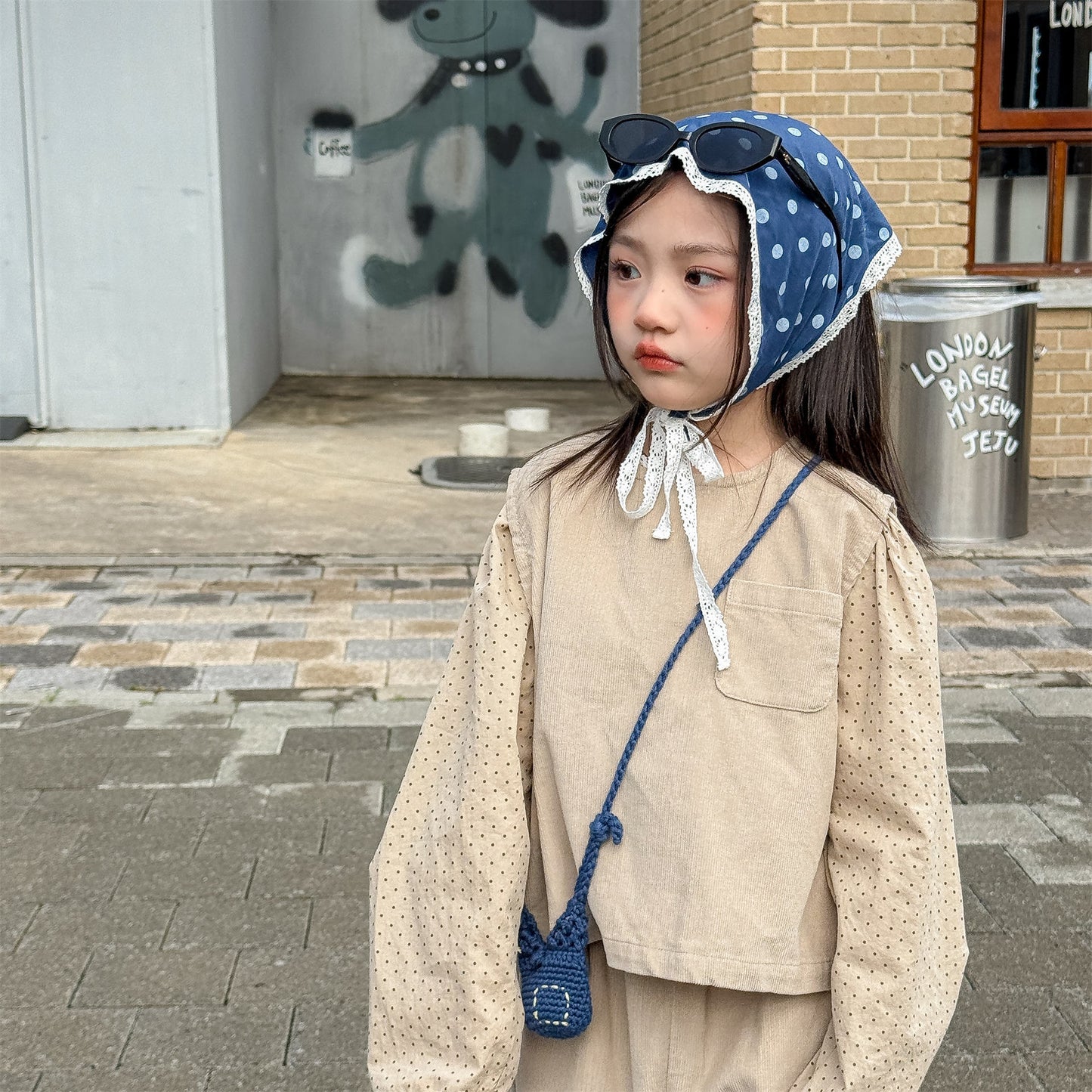 ノースリーブセットアップ Children's Vest Capri Pants Set セットアップ カプリパンツ【mh0011946】