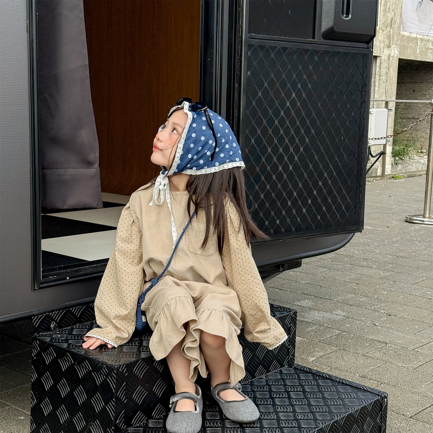 ノースリーブセットアップ Children's Vest Capri Pants Set セットアップ カプリパンツ【mh0011946】