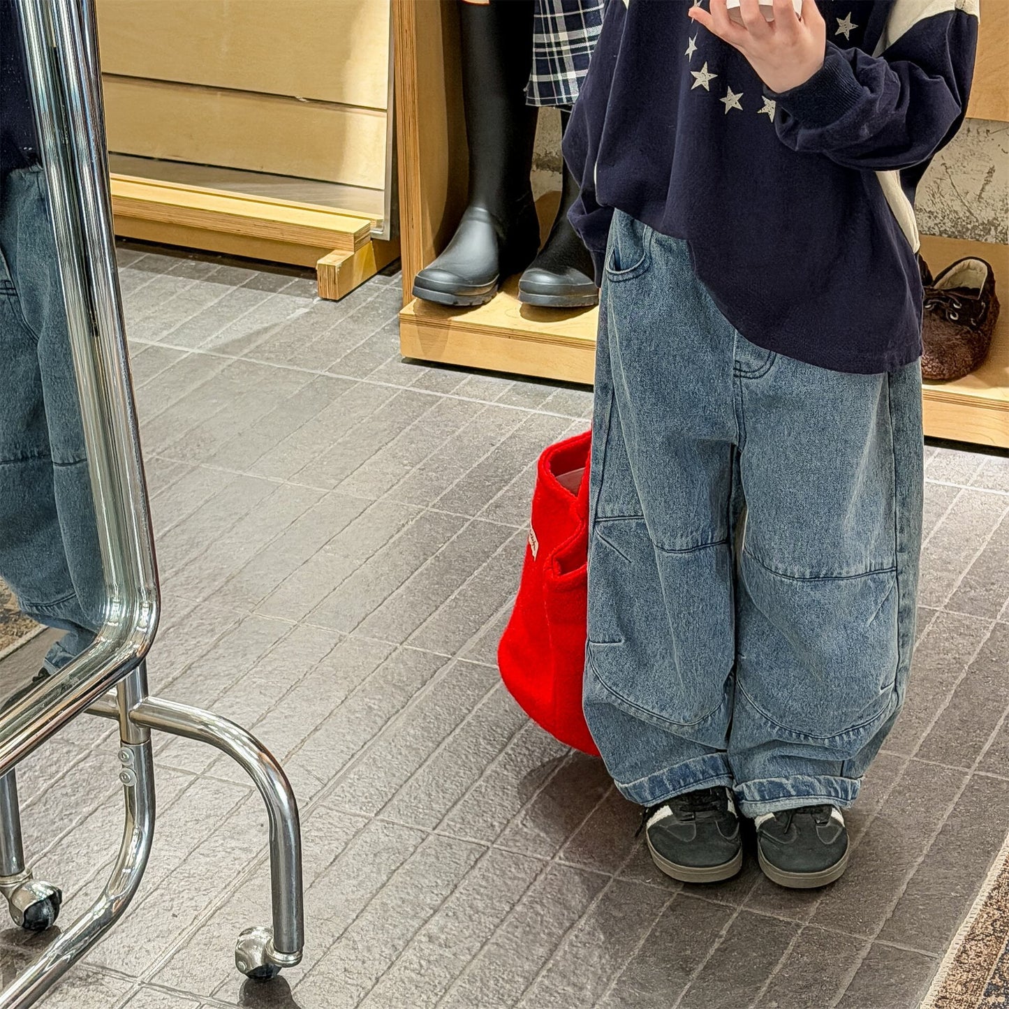 デニムパンツ Denim Harem Pants デニム ハーレムパンツ【mh0012136】