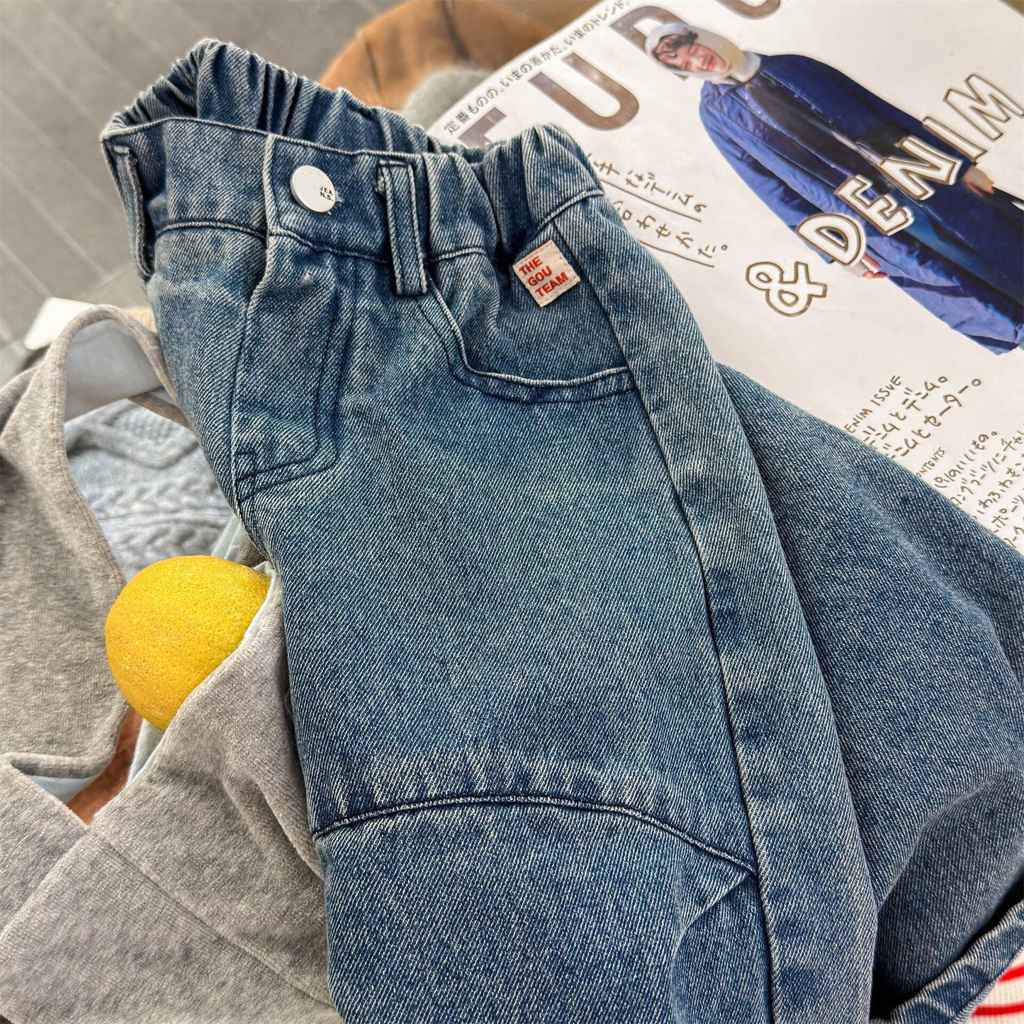 デニムパンツ Denim Harem Pants デニム ハーレムパンツ【mh0012136】