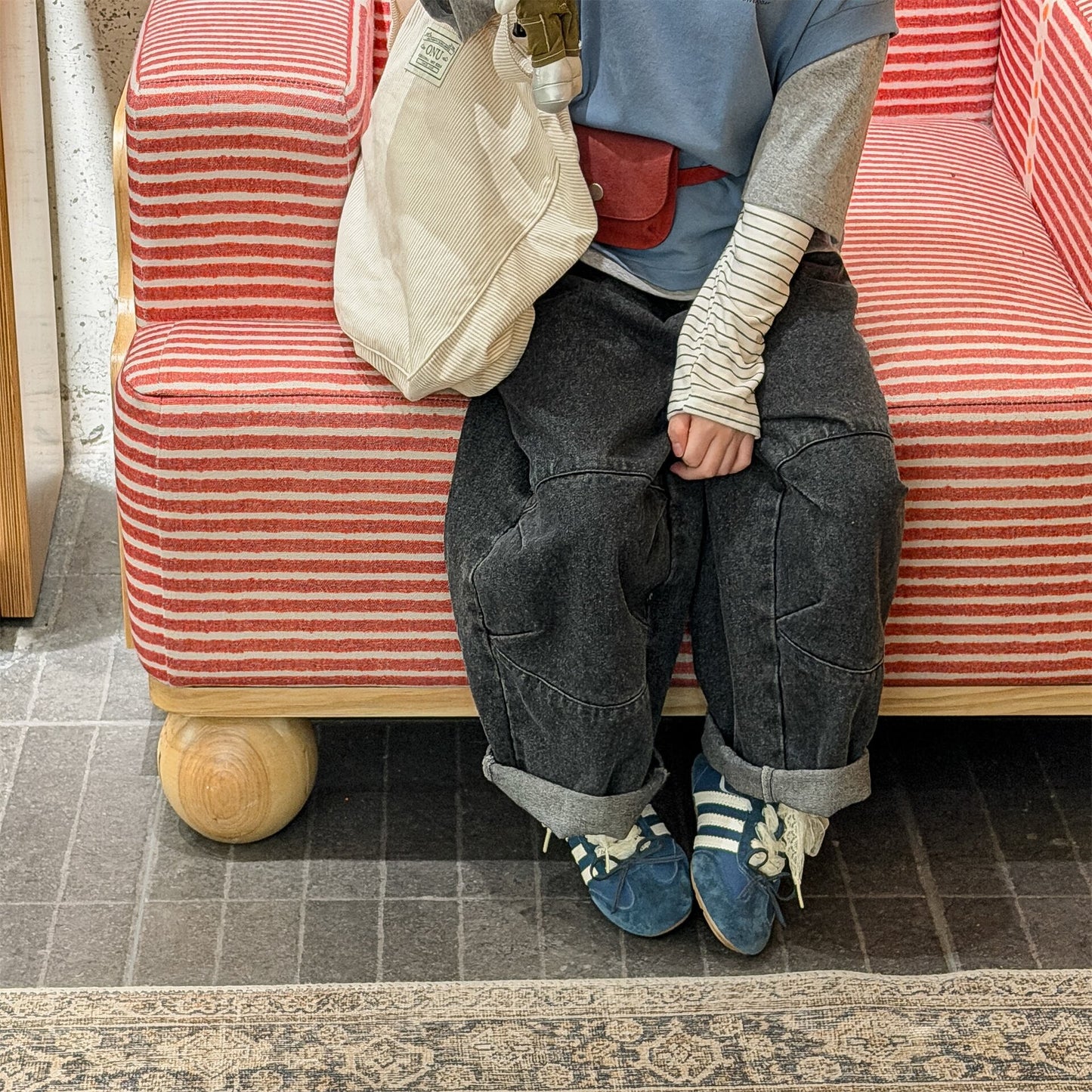 デニムパンツ Denim Harem Pants デニム ハーレムパンツ【mh0012136】