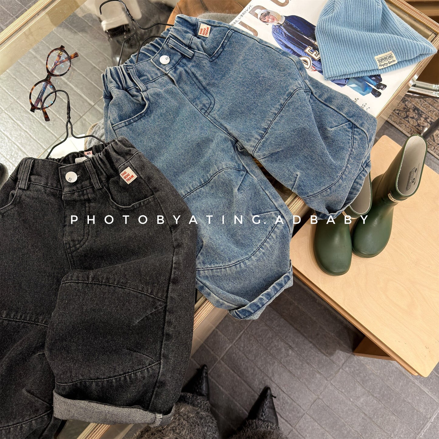 デニムパンツ Denim Harem Pants デニム ハーレムパンツ【mh0012136】