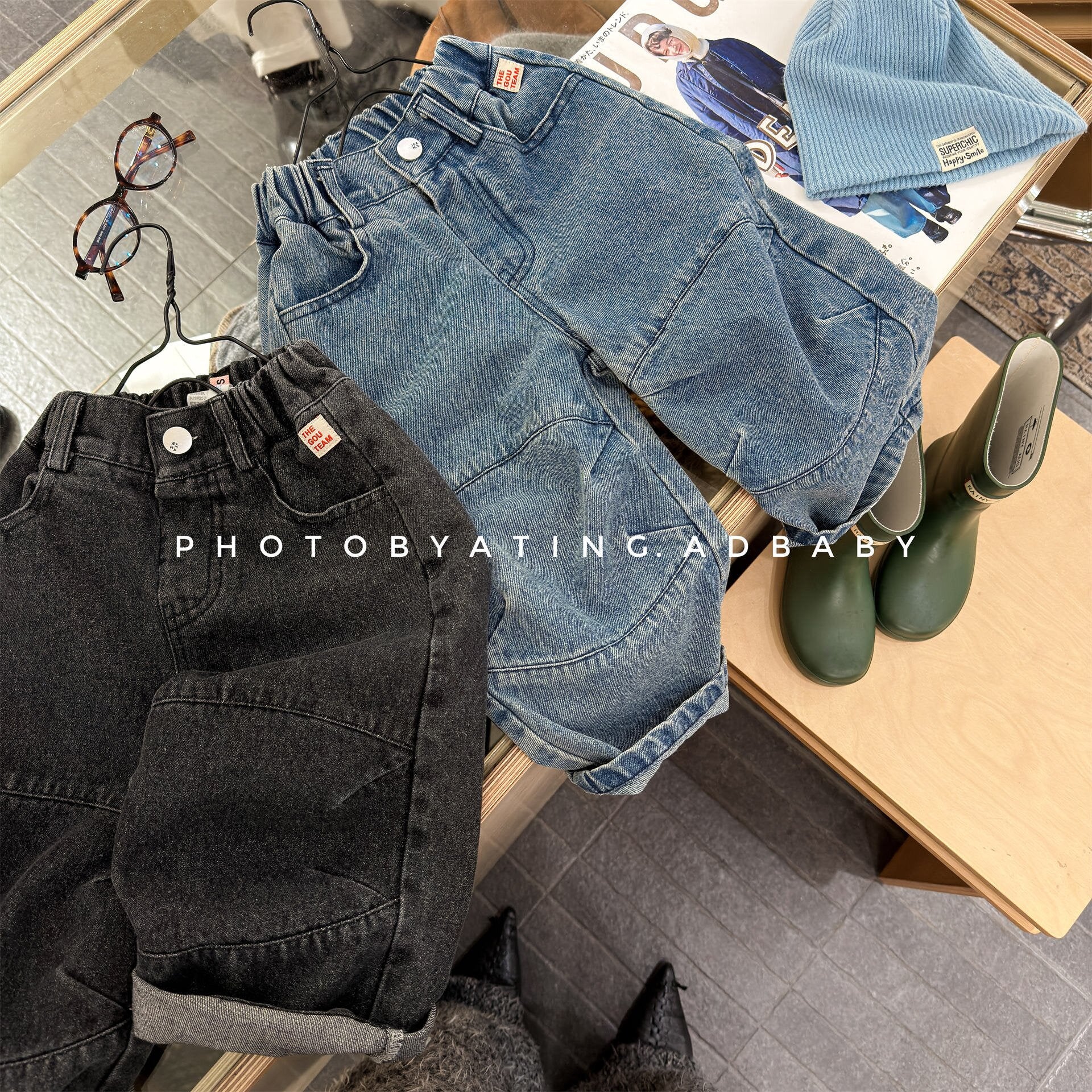 デニムパンツ Denim Harem Pants デニム ハーレムパンツ【mh0012136】