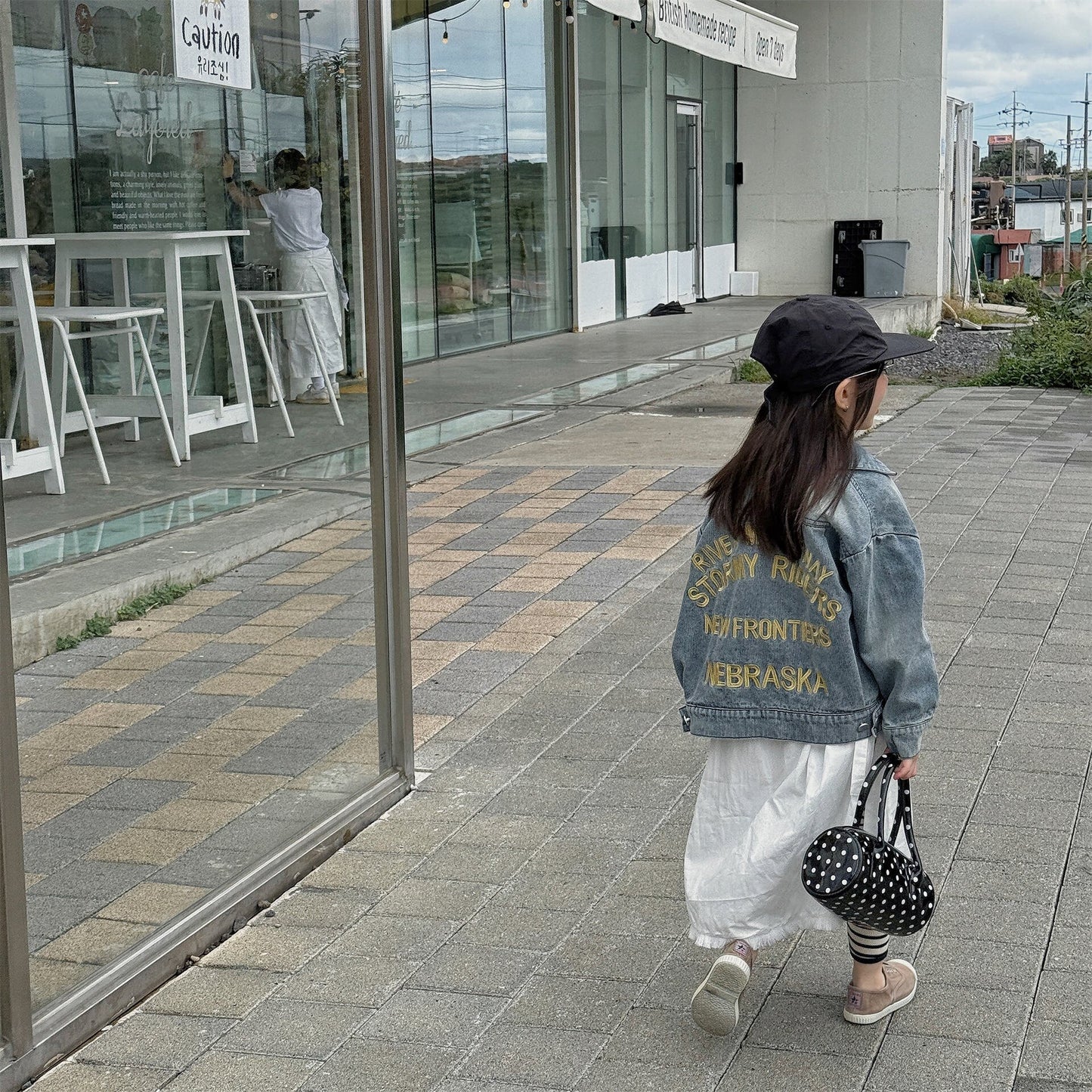 ショートコート・ジャケット・ジャンパー Embroidered Denim Jacket 刺繍 デニムジャケット【mh0012124】