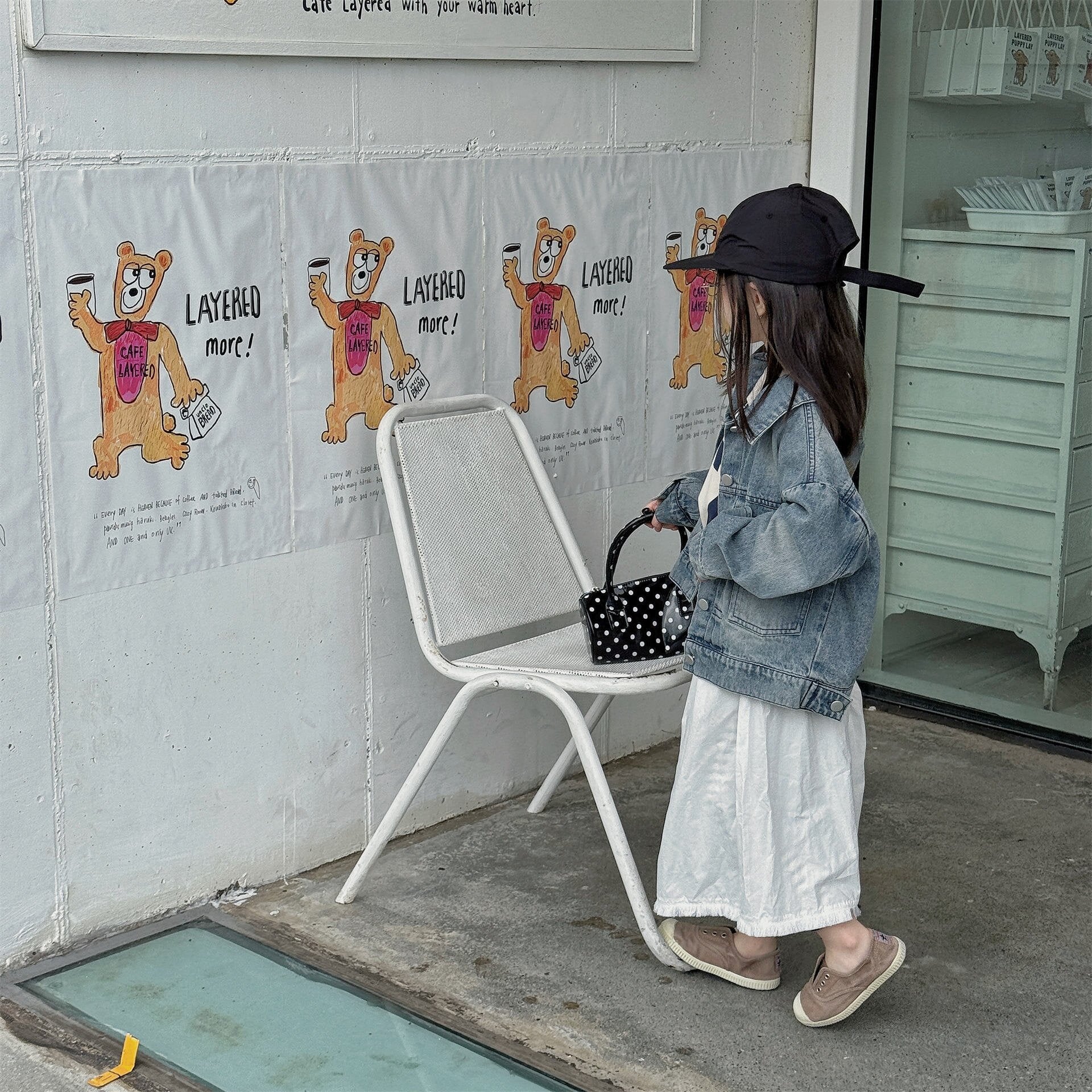 ショートコート・ジャケット・ジャンパー Embroidered Denim Jacket 刺繍 デニムジャケット【mh0012124】