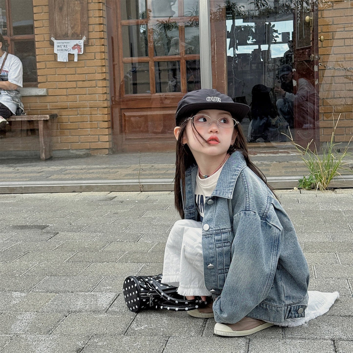 ショートコート・ジャケット・ジャンパー Embroidered Denim Jacket 刺繍 デニムジャケット【mh0012124】