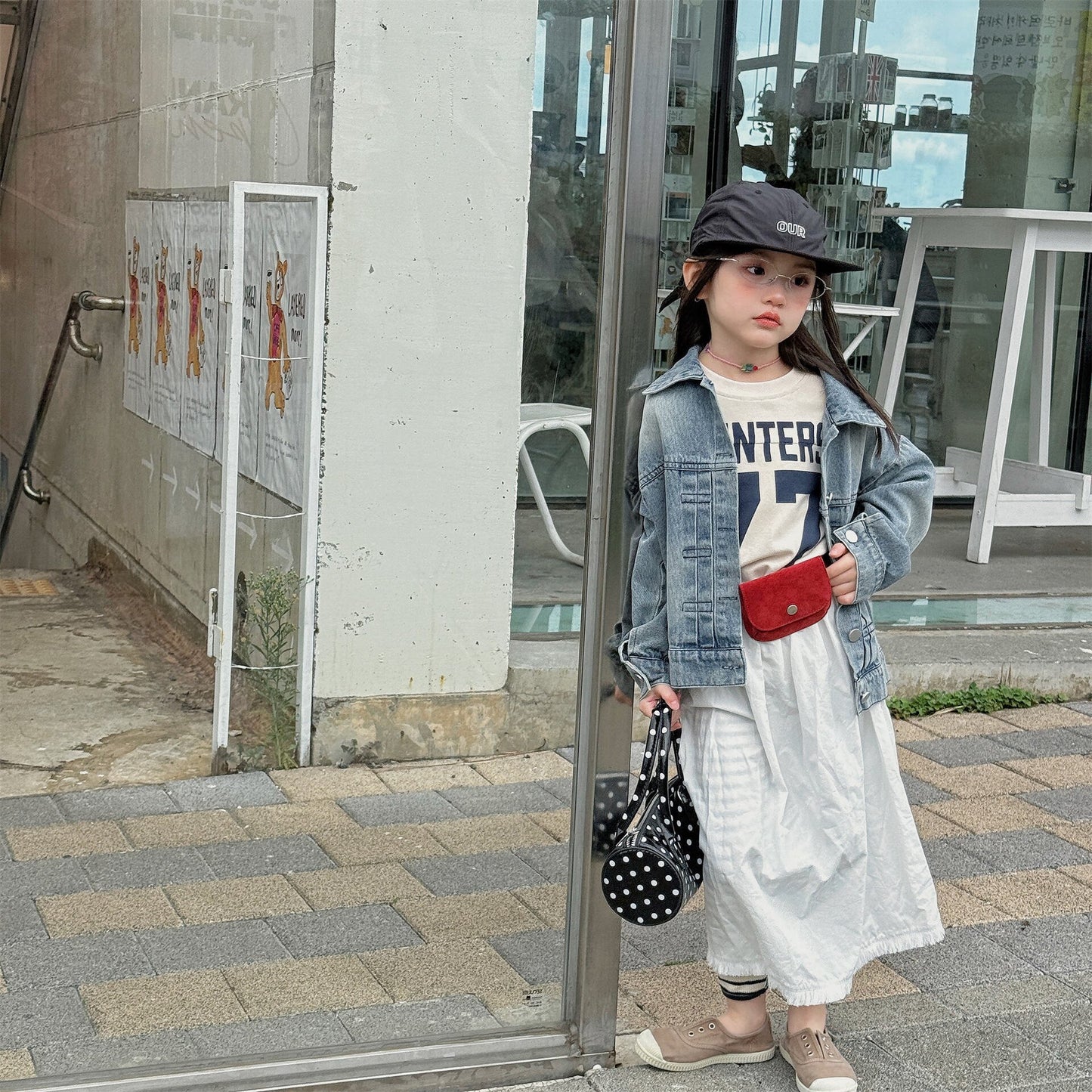 ショートコート・ジャケット・ジャンパー Embroidered Denim Jacket 刺繍 デニムジャケット【mh0012124】