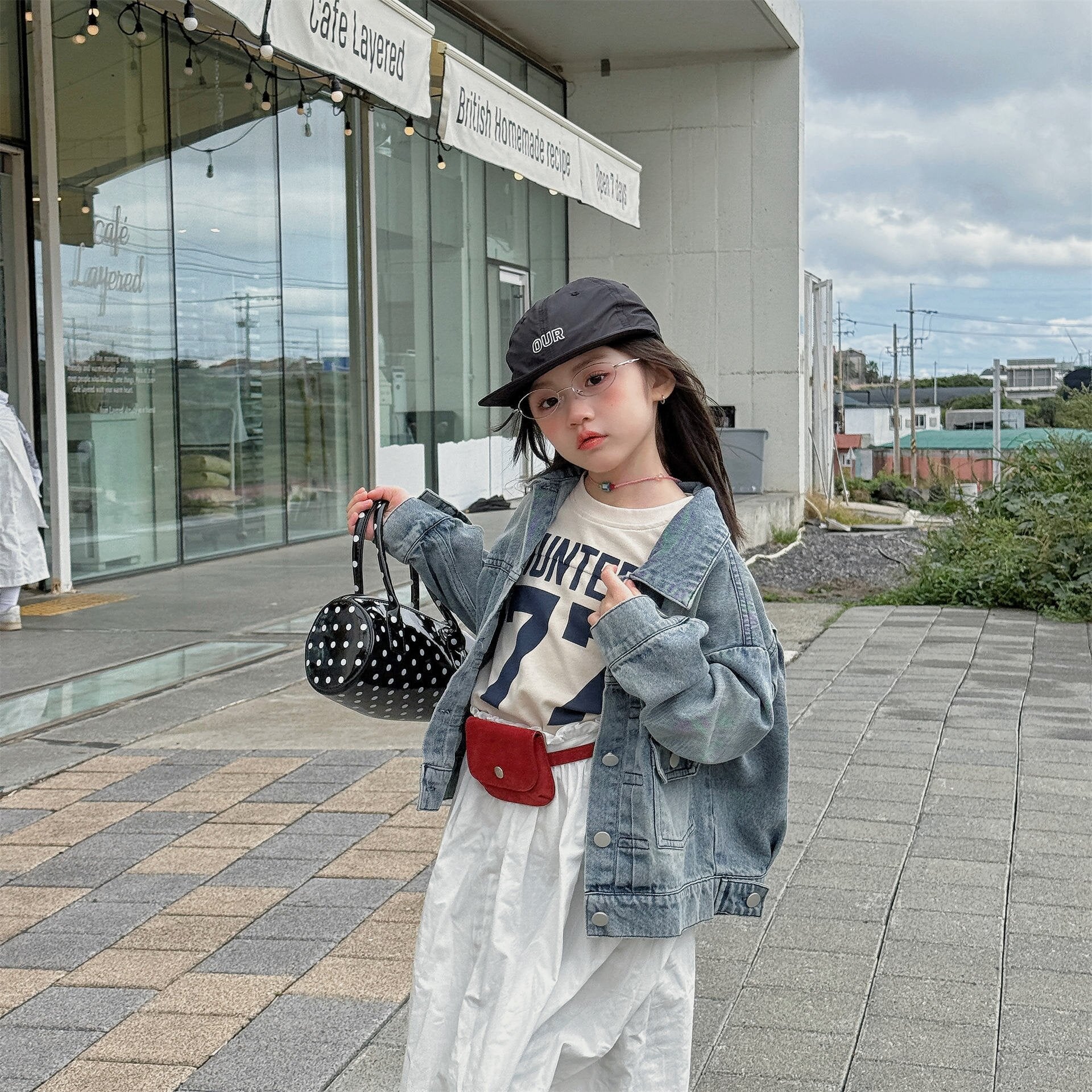 ショートコート・ジャケット・ジャンパー Embroidered Denim Jacket 刺繍 デニムジャケット【mh0012124】