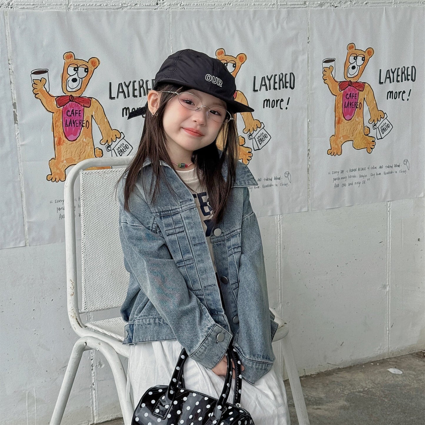 ショートコート・ジャケット・ジャンパー Embroidered Denim Jacket 刺繍 デニムジャケット【mh0012124】