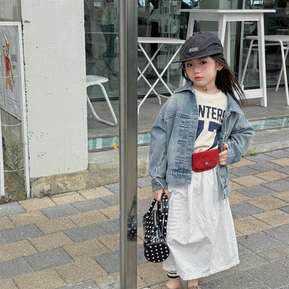 ショートコート・ジャケット・ジャンパー Embroidered Denim Jacket 刺繍 デニムジャケット【mh0012124】