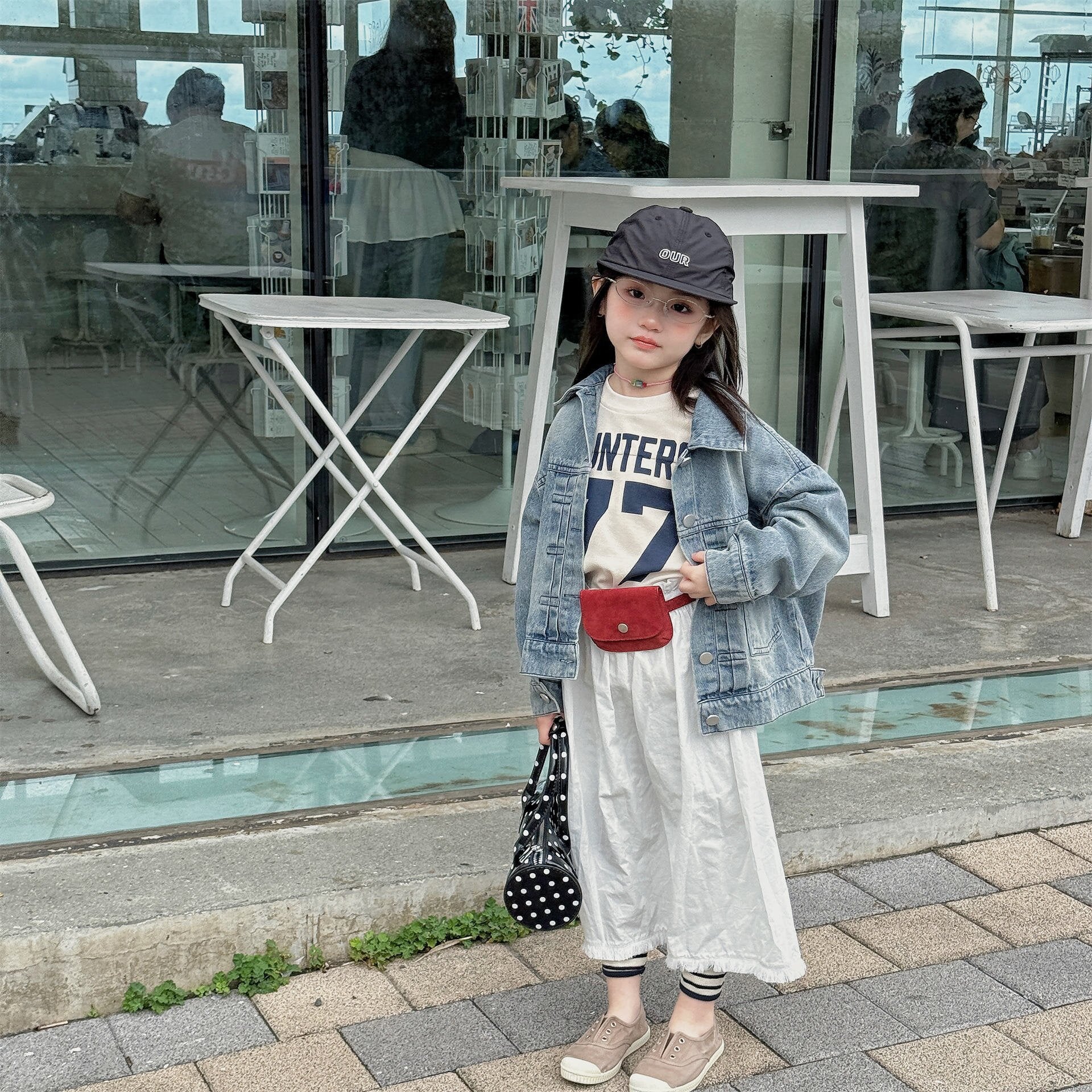 ショートコート・ジャケット・ジャンパー Embroidered Denim Jacket 刺繍 デニムジャケット【mh0012124】