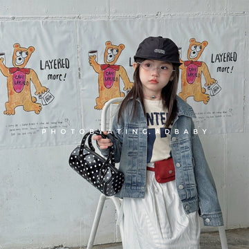 ショートコート・ジャケット・ジャンパー Embroidered Denim Jacket 刺繍 デニムジャケット【mh0012124】