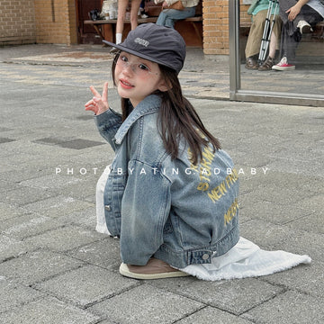 ショートコート・ジャケット・ジャンパー Embroidered Denim Jacket 刺繍 デニムジャケット【mh0012124】