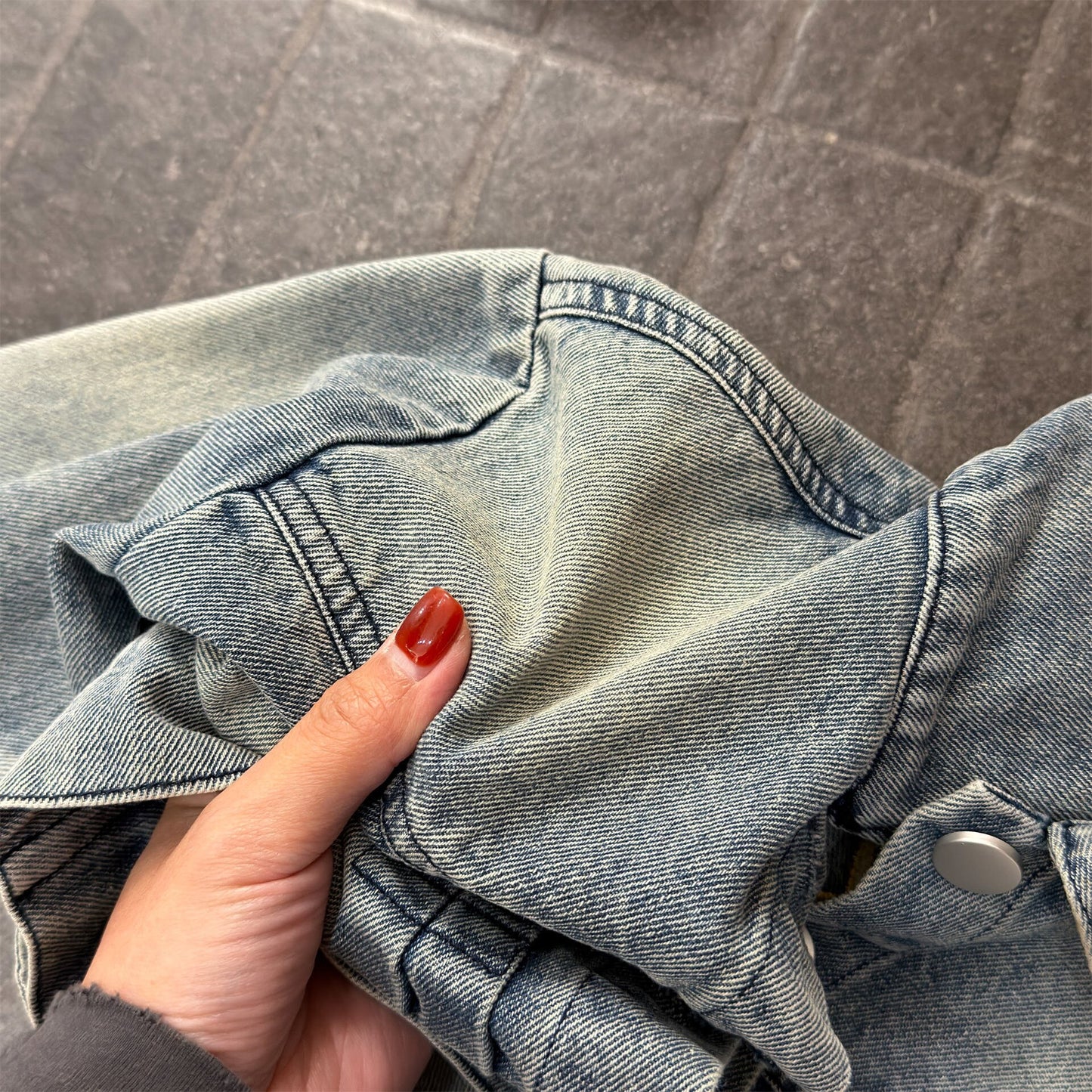 ショートコート・ジャケット・ジャンパー Embroidered Denim Jacket 刺繍 デニムジャケット【mh0012124】