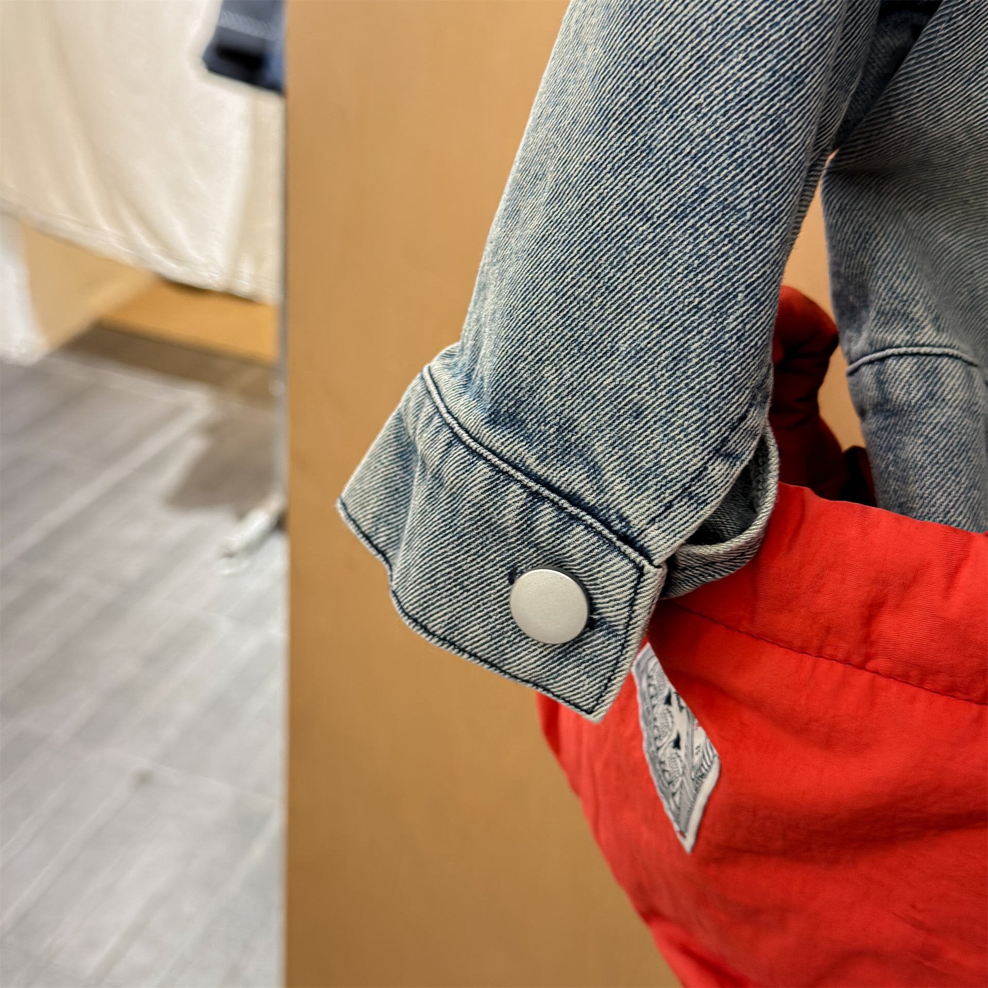 ショートコート・ジャケット・ジャンパー Embroidered Denim Jacket 刺繍 デニムジャケット【mh0012124】