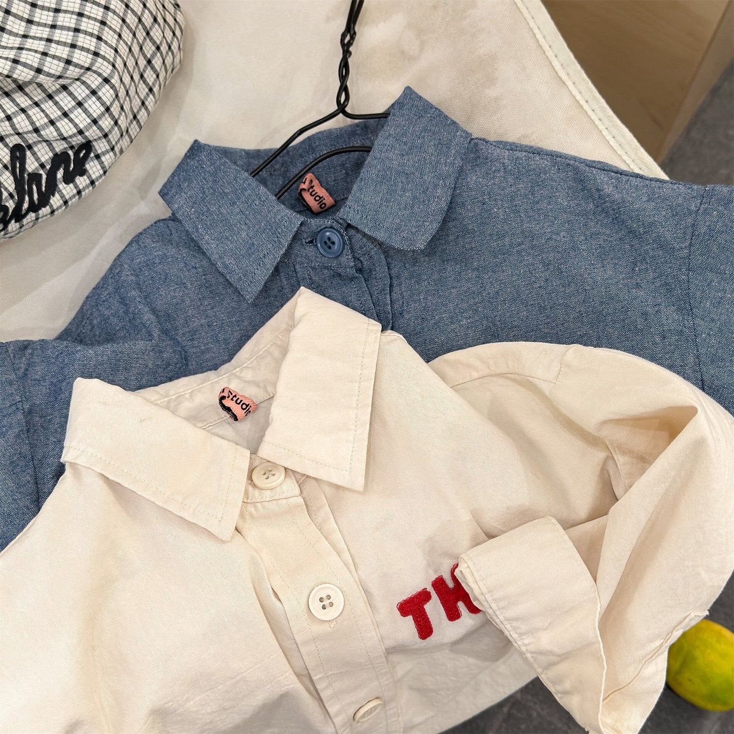 長袖シャツ・ブラウス Embroidered Shirt Spring Top 刺繍 シャツ トップス【mh0012079】