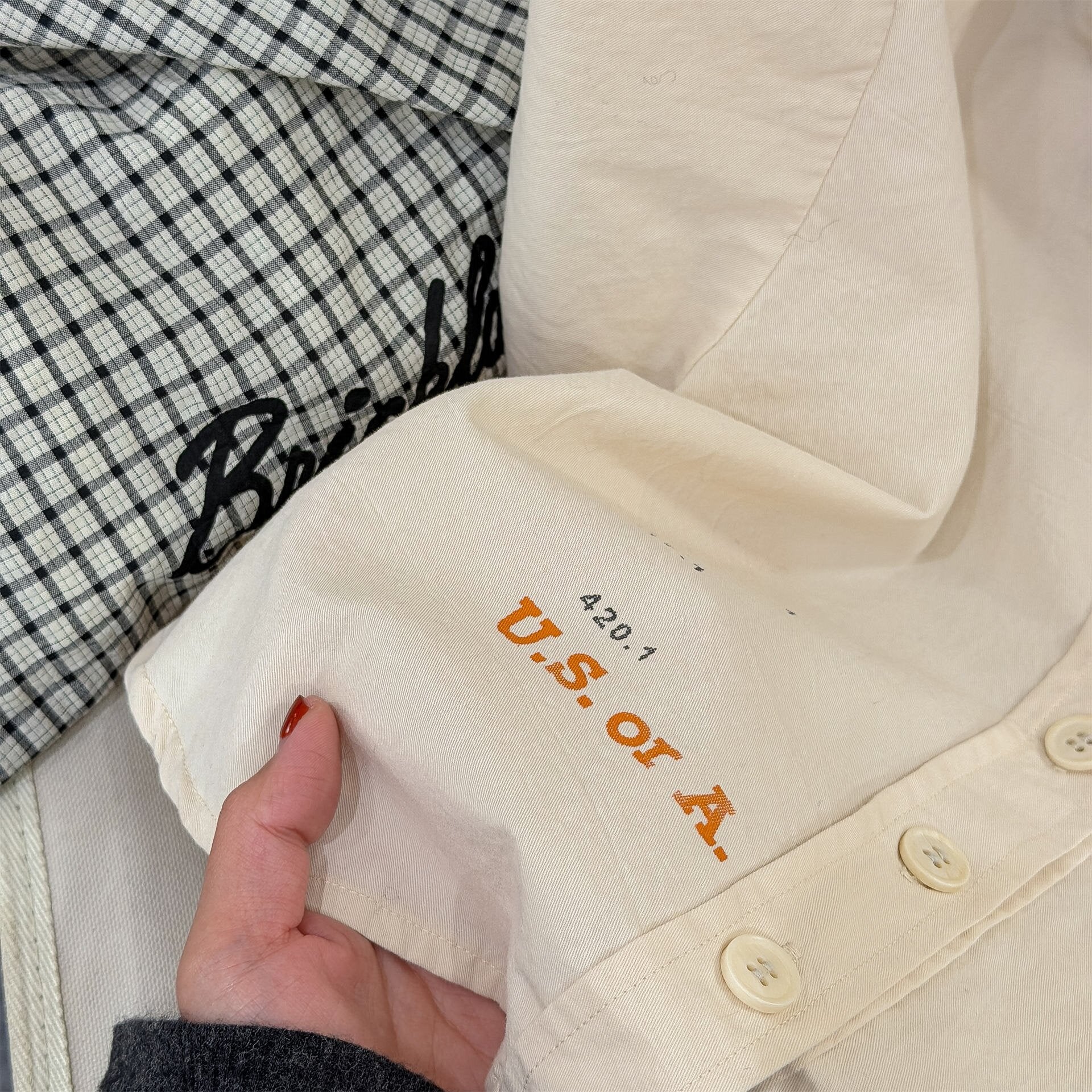 長袖シャツ・ブラウス Embroidered Shirt Spring Top 刺繍 シャツ トップス【mh0012079】