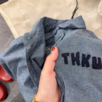 長袖シャツ・ブラウス Embroidered Shirt Spring Top 刺繍 シャツ トップス【mh0012079】
