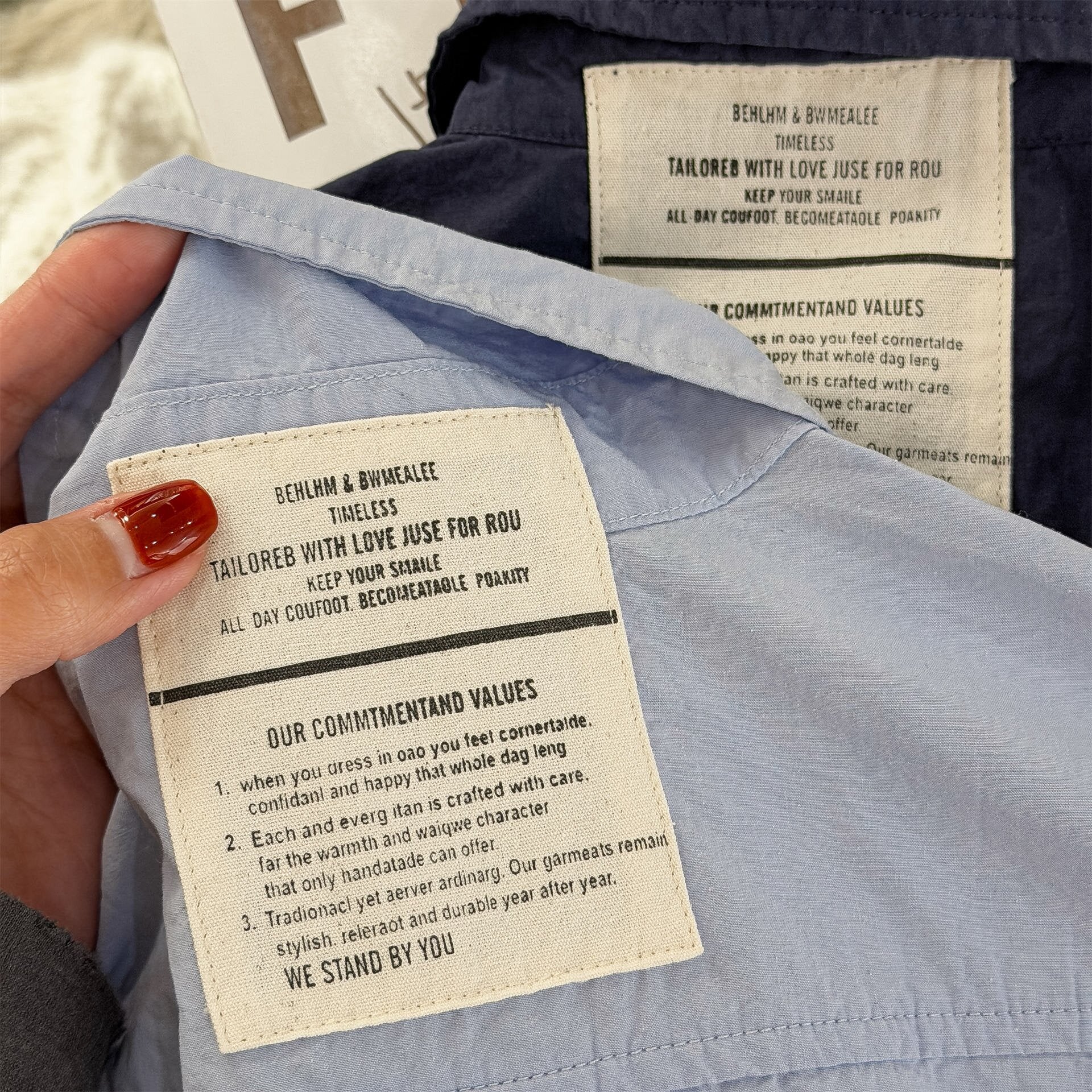 長袖シャツ・ブラウス Embroidered Spring Shirt Top 刺繍入り シャツ トップス【mh0012038】