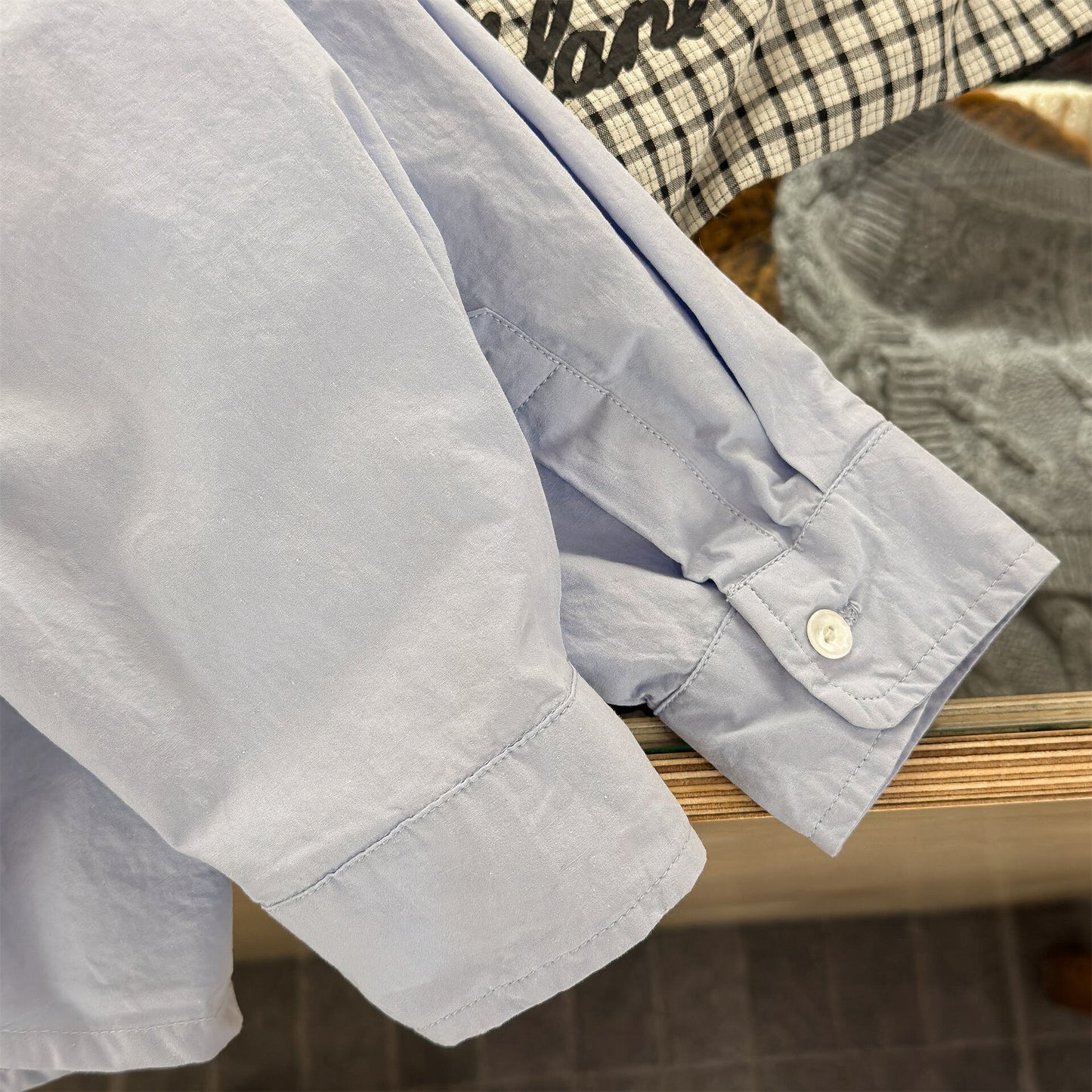 長袖シャツ・ブラウス Embroidered Spring Shirt Top 刺繍入り シャツ トップス【mh0012038】