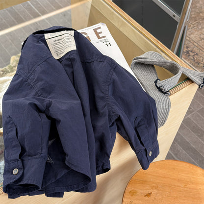 長袖シャツ・ブラウス Embroidered Spring Shirt Top 刺繍入り シャツ トップス【mh0012038】