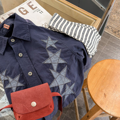 長袖シャツ・ブラウス Embroidered Spring Shirt Top 刺繍入り シャツ トップス【mh0012038】